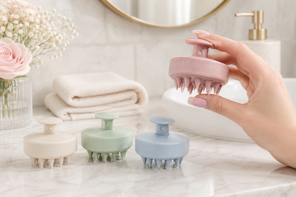 Coloured Silicone Scalp Massager